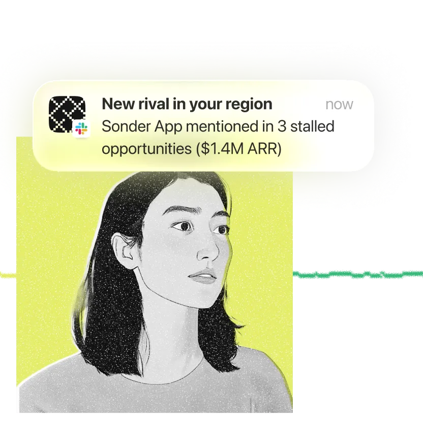 Sales assistant notification