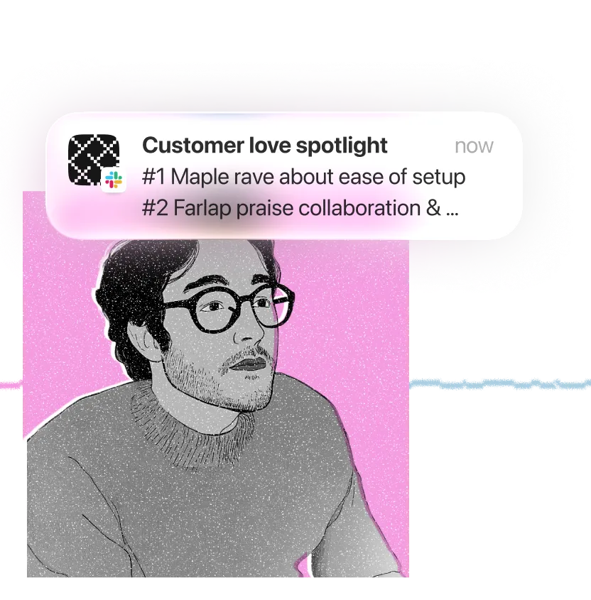 Marketing assistant notification